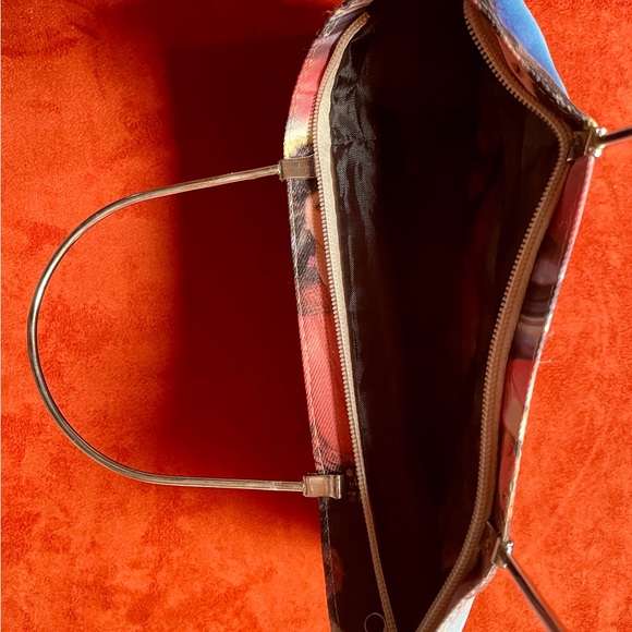 NWOT VINTAGE Y2K Runway SUPERMODEL Print Handbag PURSE - Picture 6 of 14